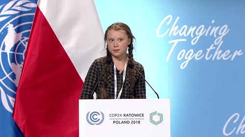 GRETA THUMBERG AL COP24