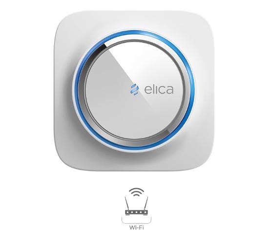 Snap, sistema di aspirazione di Elica per la qualità dell'aria indoor