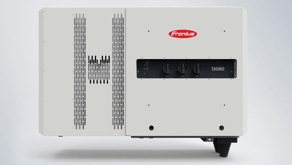 Tauro, nuovo inverter per progetti di Fronius