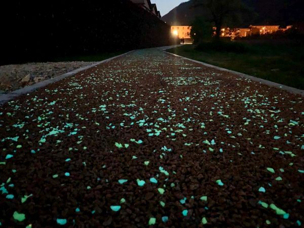 In Toscana la prima pista ciclabile fotoluminescente d’Italia