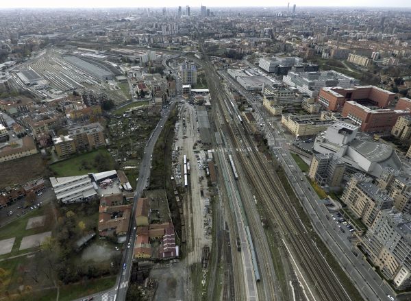 Il quartiere Greco a Milano dove sarà realizzato l'Innesto