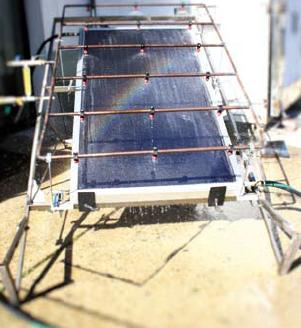 Le prove previste per i collettori solari termici