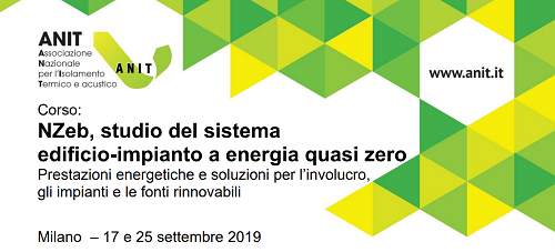Corso ANIT per edifici NZeb