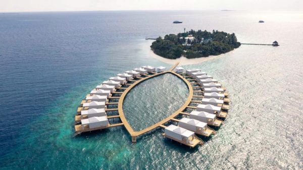Marlegno firma un ecoresort in legno alle Maldive per vacanze da sogno