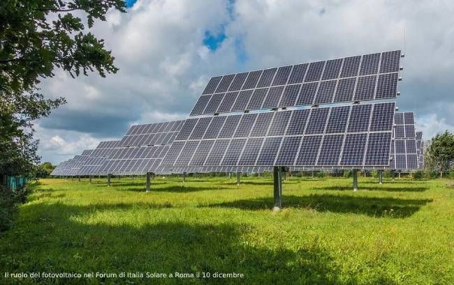Forum ITALIA SOLARE 2019: Il fotovoltaico come risposta all'emergenza climatica