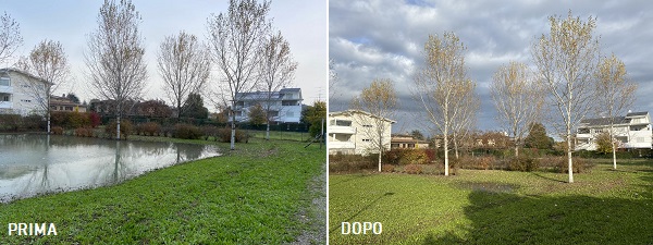 Ecovillaggio di Modena prima e dopo
