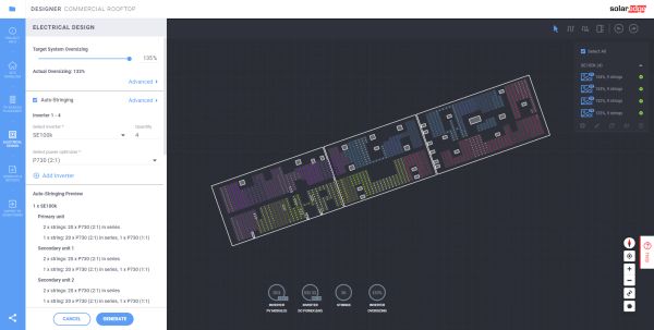 Solaredge: Nuove funzionalità in Designer per installazioni fotovoltaiche commerciali