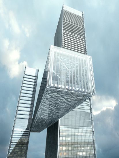 The Link: il grattacielo orizzontale nello skyline di DubaiThe Link: il grattacielo orizzontale nello skyline di Dubai