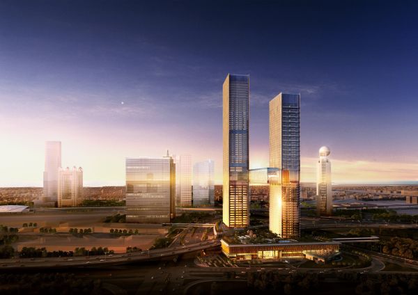 The Link: il grattacielo orizzontale nello skyline di DubaiThe Link: il grattacielo orizzontale nello skyline di Dubai