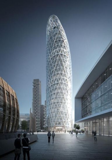 la nuova torre Unipol a Milano firmata MCA