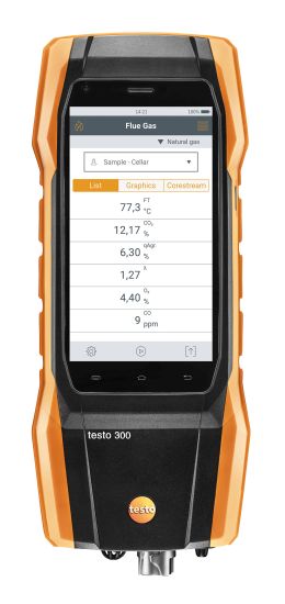 Analizzatore di combustione testo 300