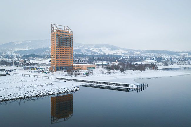 Mjøsa Tower, l'edificio in legno più alto al mondo