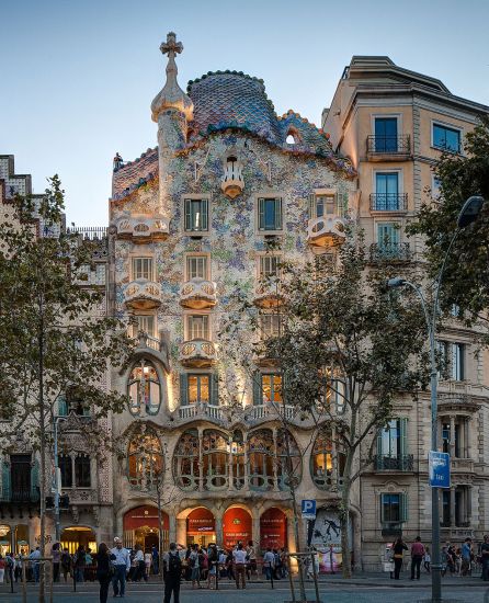 Casa Batlò a barcellona, patrimonio Unesco