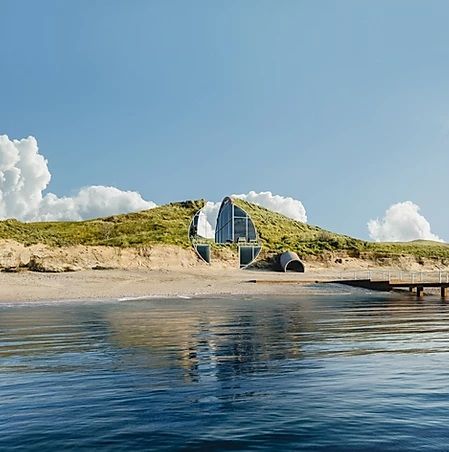 Dune House, una casa vacanze nelle dune del Massachusetts