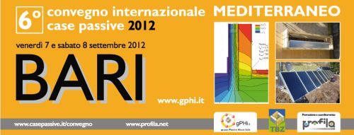 6° Convegno internazionale “Case Passive” a Bari 1