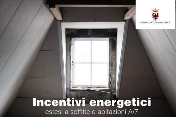 A Trento incentivi energetici anche per soffitte e villette 1
