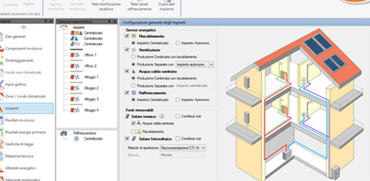 EC700 Calcolo prestazioni energetiche degli edifici – Nuova Versione