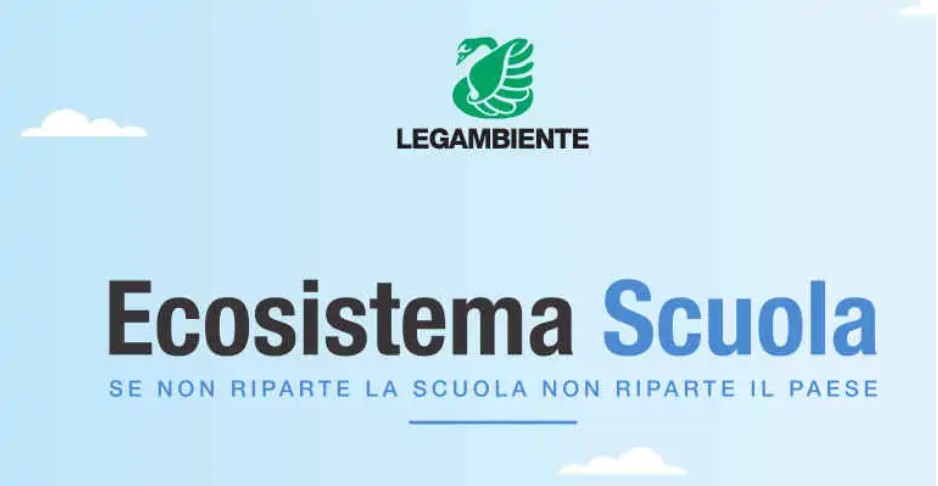 Rapporto Ecosistema Scuola di Legambiente alla XX edizione