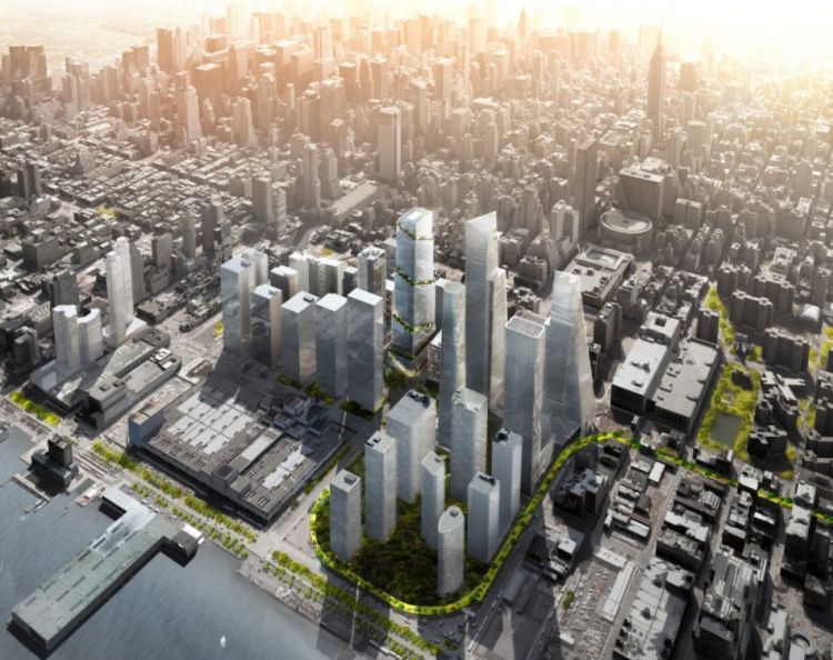 The spiral, la torre green di New york