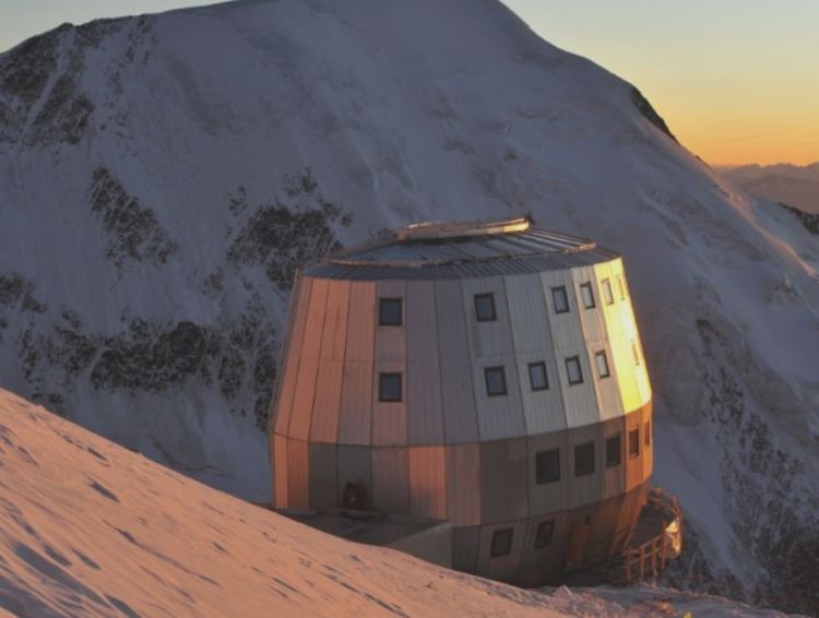 Il rifugio del Goûter sul Monte Bianco autoproduce energia 