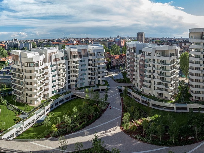 Milano CityLife, Residenze Libeskind