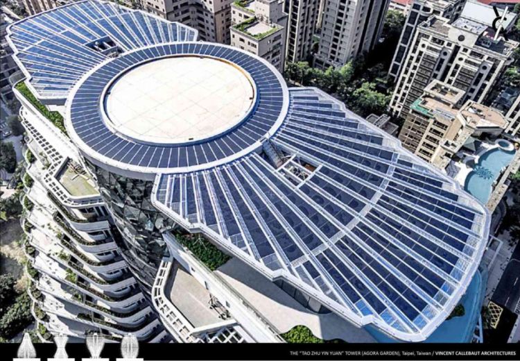Tao Zhu Yin Yuan: pannelli fotovoltaici in copertura