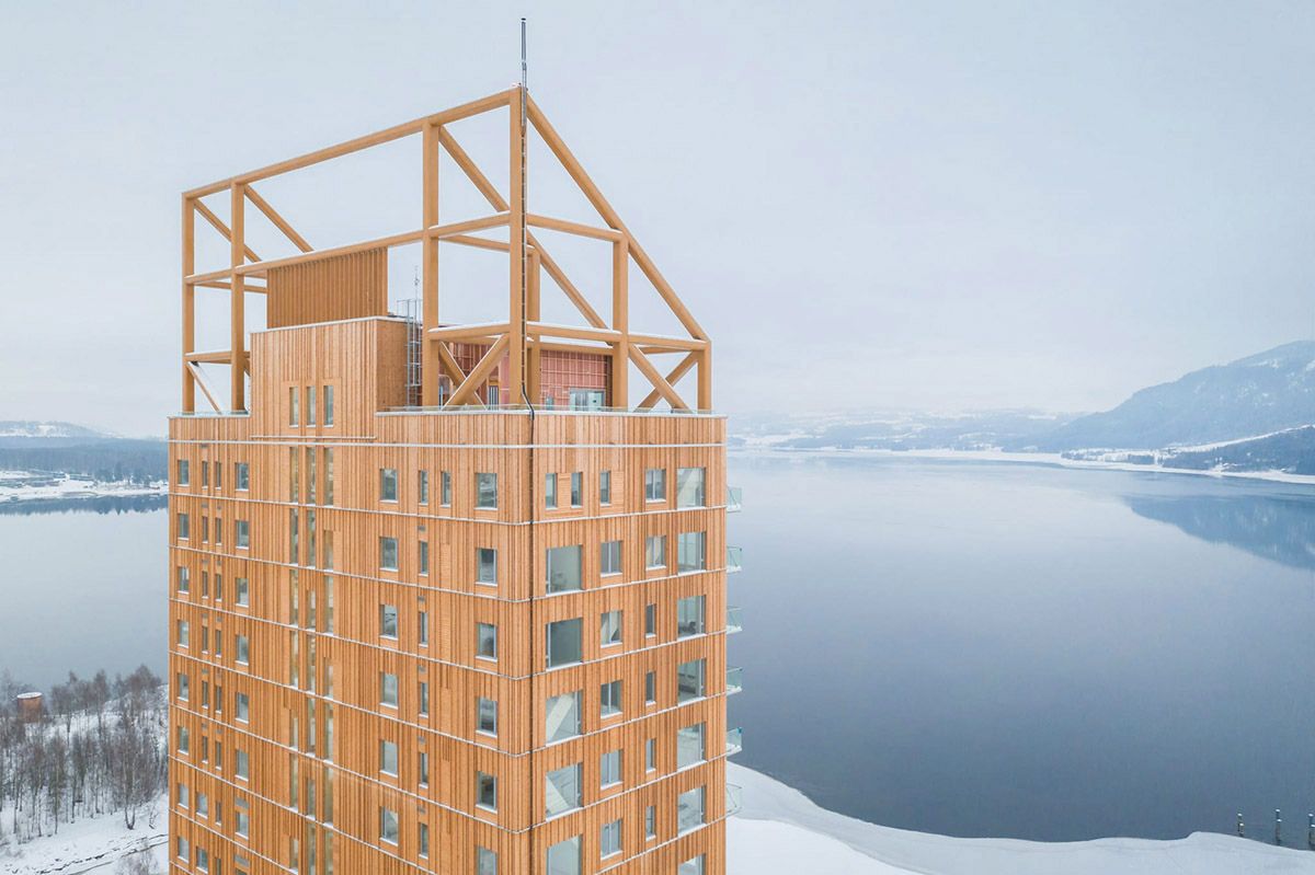 L’edificio in legno più alto al Mondo è in Norvegia e si chiama Mjøstårnet