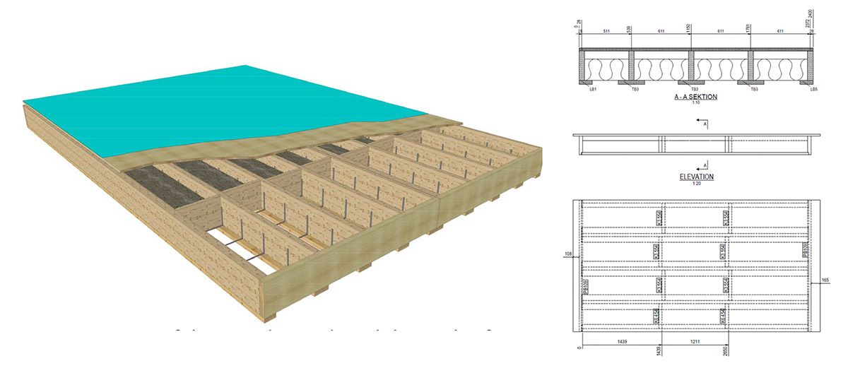 sistema costruttivo “trä8” per pavimenti