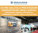 Software Edilclima EC700 aggiornato alle nuove UNI/TS 11300 e UNI 10349!