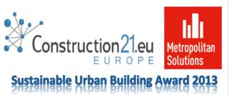Un premio europeo per gli edifici ad alta efficienza energetica