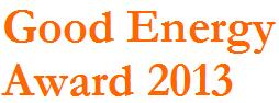 Good Energy Award alla 4 edizione