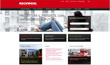 Un nuovo sito per Rockwool