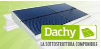 DACHY, sottostruttura componibile per il fotovoltaico integrato innovativo