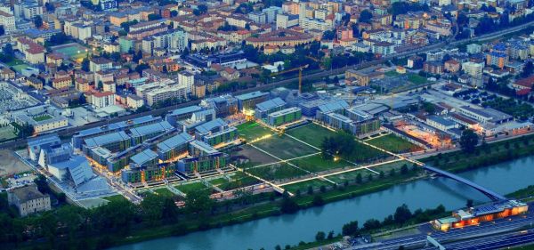 Inaugurato il quartiere Le Albere a Trento