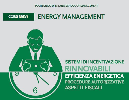 Corsi Brevi Energy Management del Politecnico di Milano