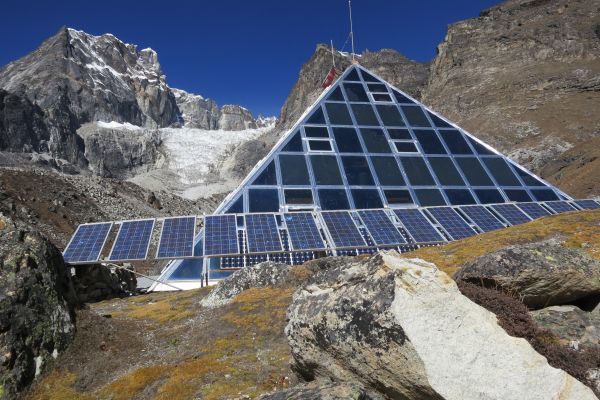 La Piramide del Laboratorio Osservatorio Internazionale del Comitato Ev-K2-CNR