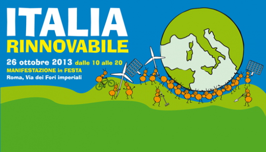 Manifestazione Italia rinnovabile