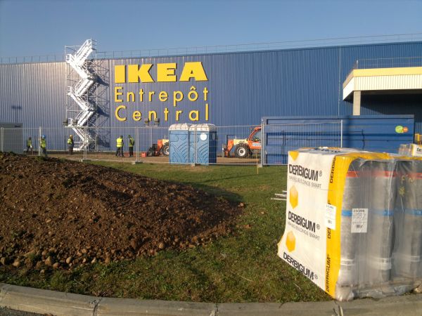 Derbigum per impianto fotovoltaico all'Ikea di Lione