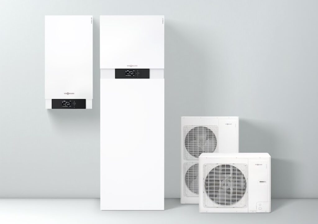VITOCAL 100-S/ VITOCAL 111-S: pompa di calore aria acqua split a gas R32