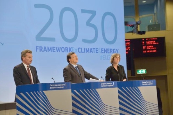 Obiettivi UE: entro il 2030, -40% di CO2 e 27% di rinnovabili