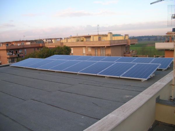 Impianto termico e fotovoltaico realizzati da ICIL a Roma