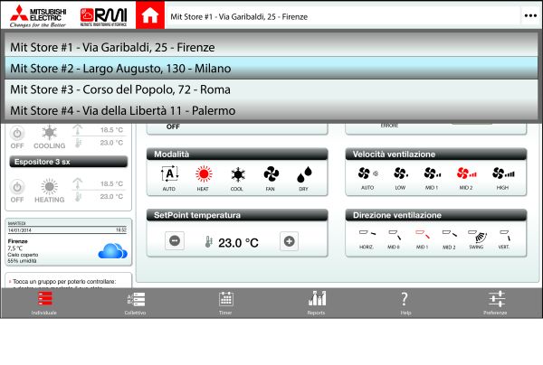 MITSUBISHI ELECTRIC  – Piattaforma RMI