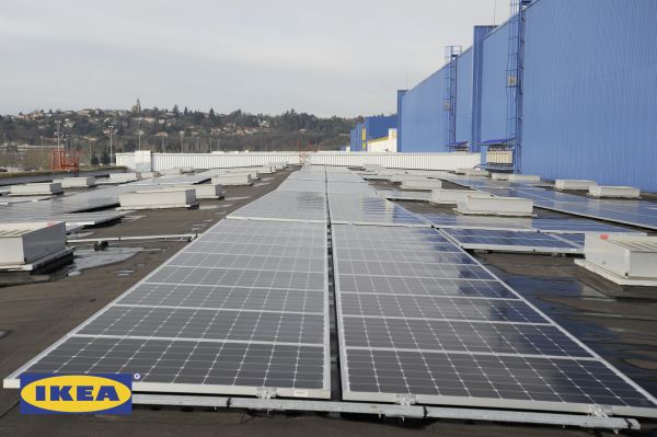 Derbigum firma l’impianto fotovoltaico dell’Ikea di Lione