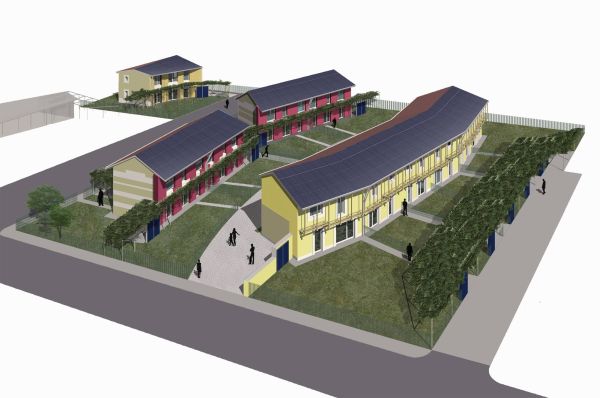 Progetto Zero Energy, borgo solare bioclimatico