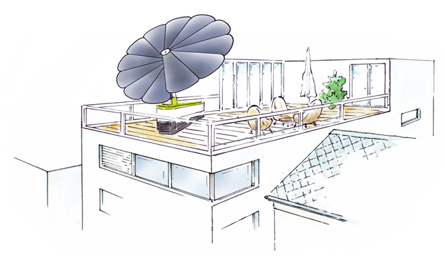 Smartflower, fotovoltaico e design