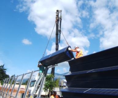 Vantaggi e risultati della barriera antirumore fotovoltaica sviluppata da Iris