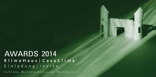 CasaClima Awards 2014 si arricchisce del premio del pubblico
