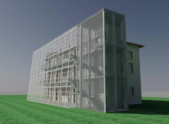 Riqualificazione ecosostenibile dell’ex caserma Colombaia