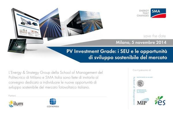 PV Investment Grade: i SEU e le opportunità di sviluppo sostenibile del mercato
