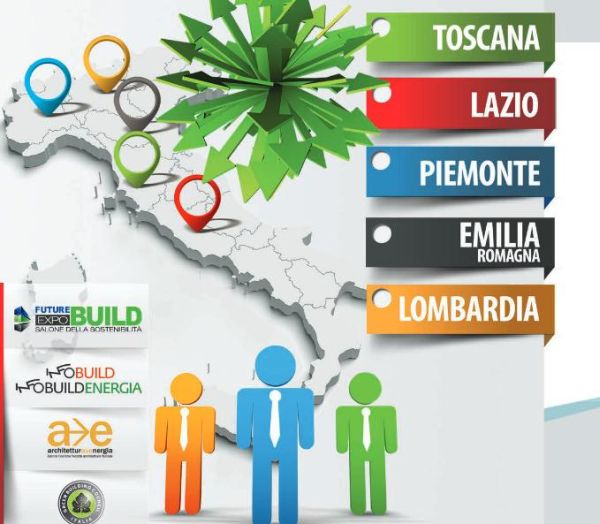 Future Build Meeting nel 2015 in 5 regioni italiane